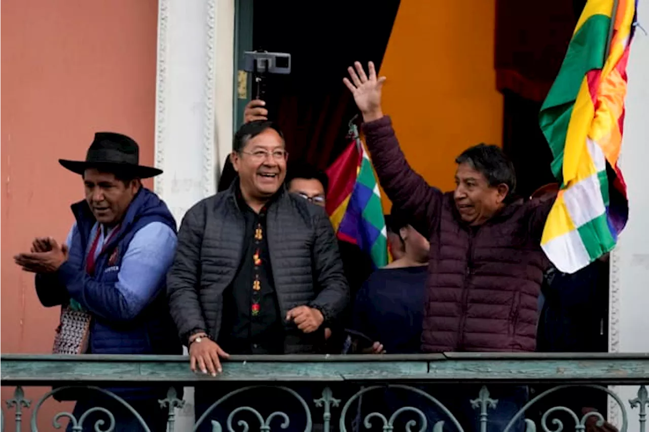 President Luis Arce's career has mirrored Bolivia's economic trajectory from boom to bust