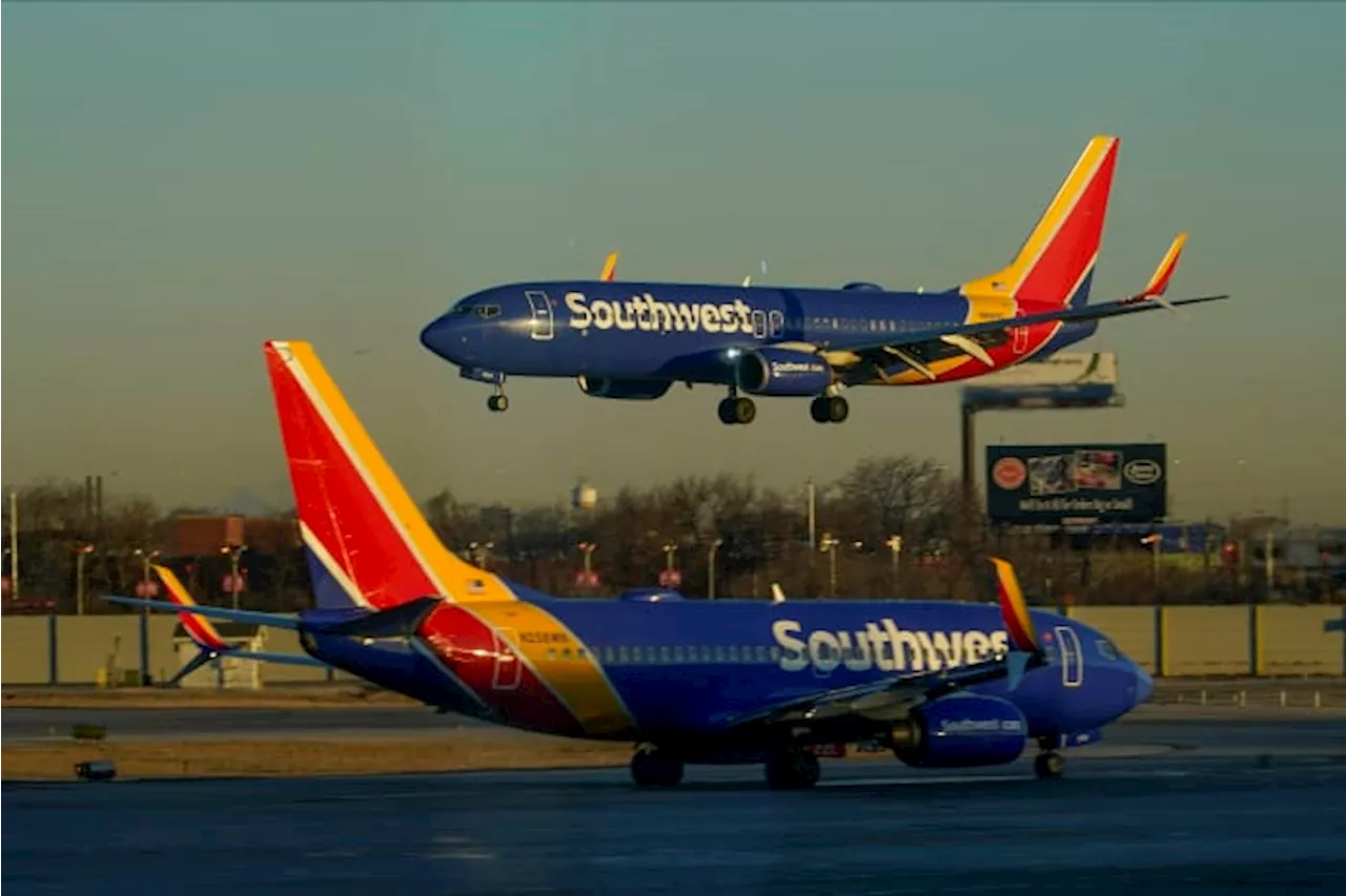 Southwest Airlines says a key measure of pricing power will be weaker than expected in 2Q