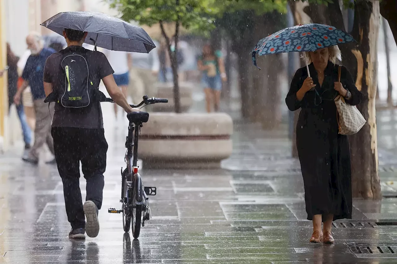 La DANA amenaza con tormentas en ocho comunidades