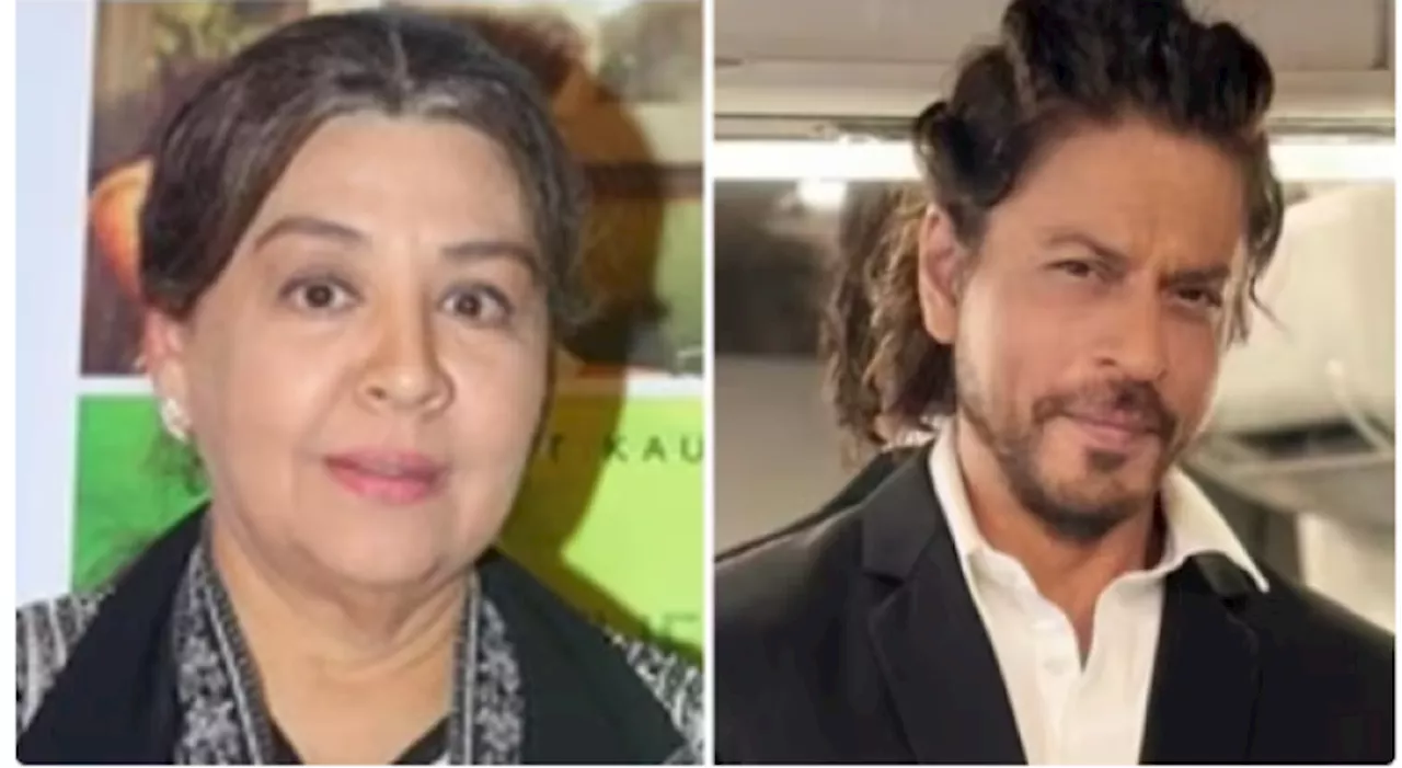 Farida Jalal clarifies 'losing touch' with Shah Rukh Khan