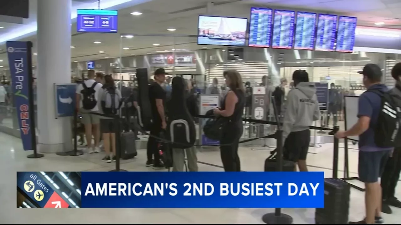 PHL expecting record July 4th travel as American Airlines adds hundreds of flights