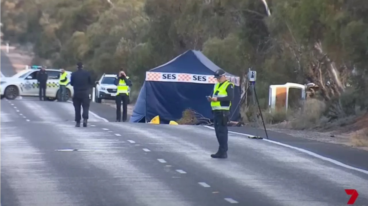 Driver charged over Carwarp minibus crash on Calder Hwy, Victoria