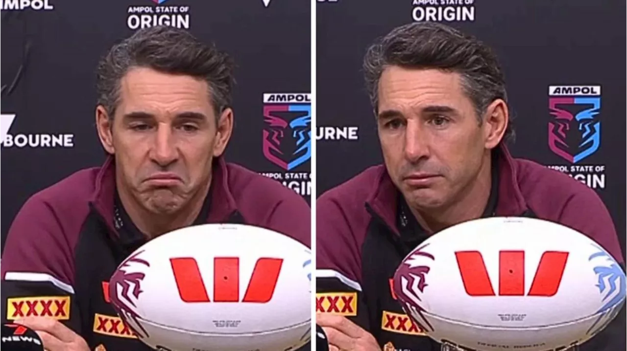 Maroons coach Billy Slater shuts down journalist after State of Origin loss at the MCG