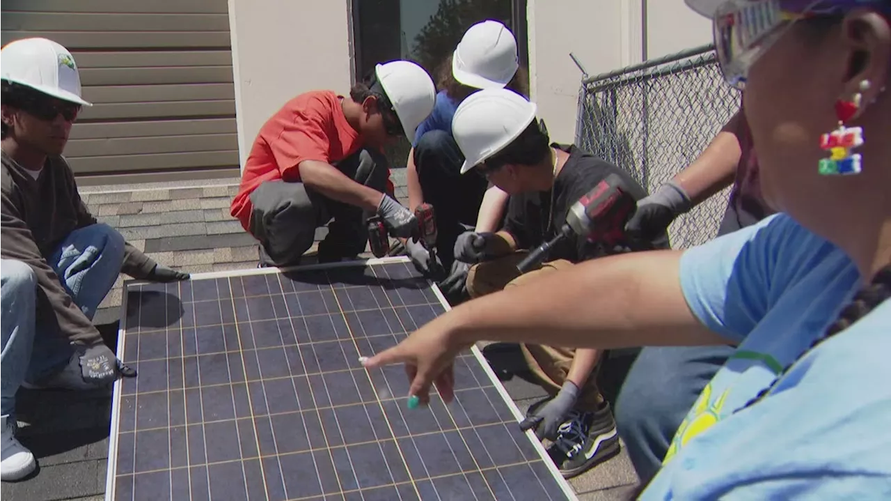 Hands-on experience prepares students for careers in solar industry