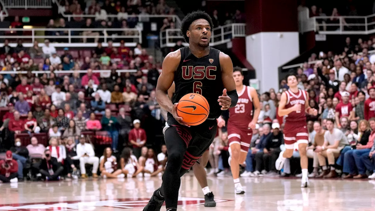 Bronny James selected by Los Angeles Lakers in 2nd round of NBA Draft