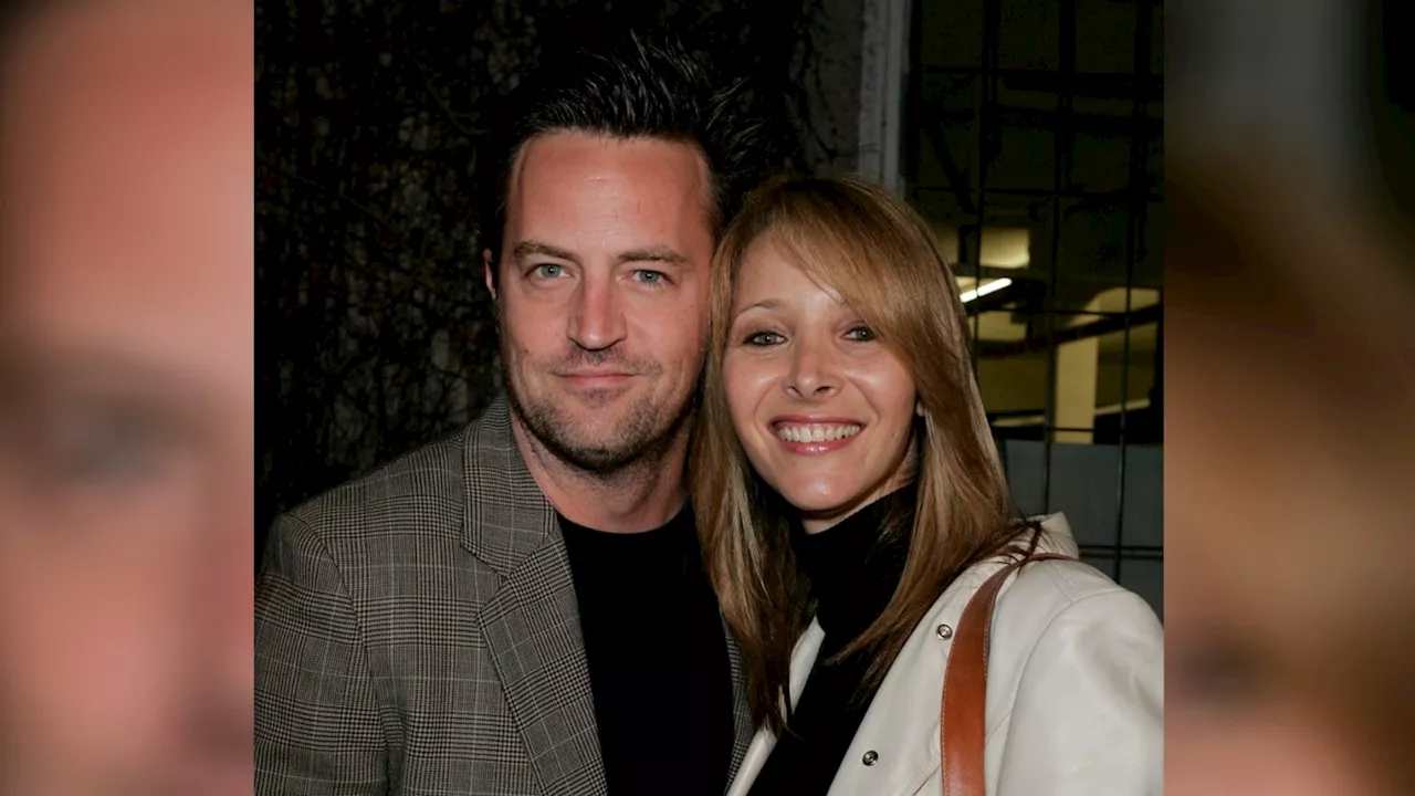 Lisa Kudrow is rewatching 'Friends' for Matthew Perry: 'Celebrating how hilarious he was'