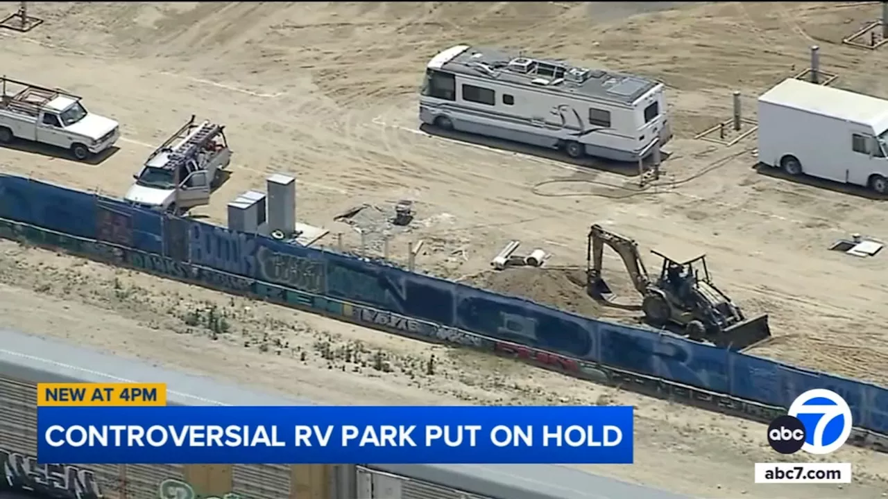 LA City Council puts hold on plans for nearly-completed RV park in Harbor City