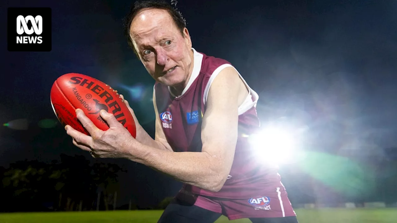 Australia's oldest footballer, Neil Rainbow, still playing at 76 for Bega-Tathra in AFL Sapphire Coast comp