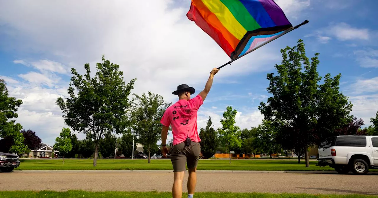 He wanted to throw an Idaho town’s first Pride. Angry residents had other ideas.