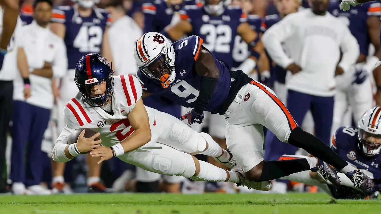 Auburn’s defense cracks Top 25 in EA Sports’ College Football 25