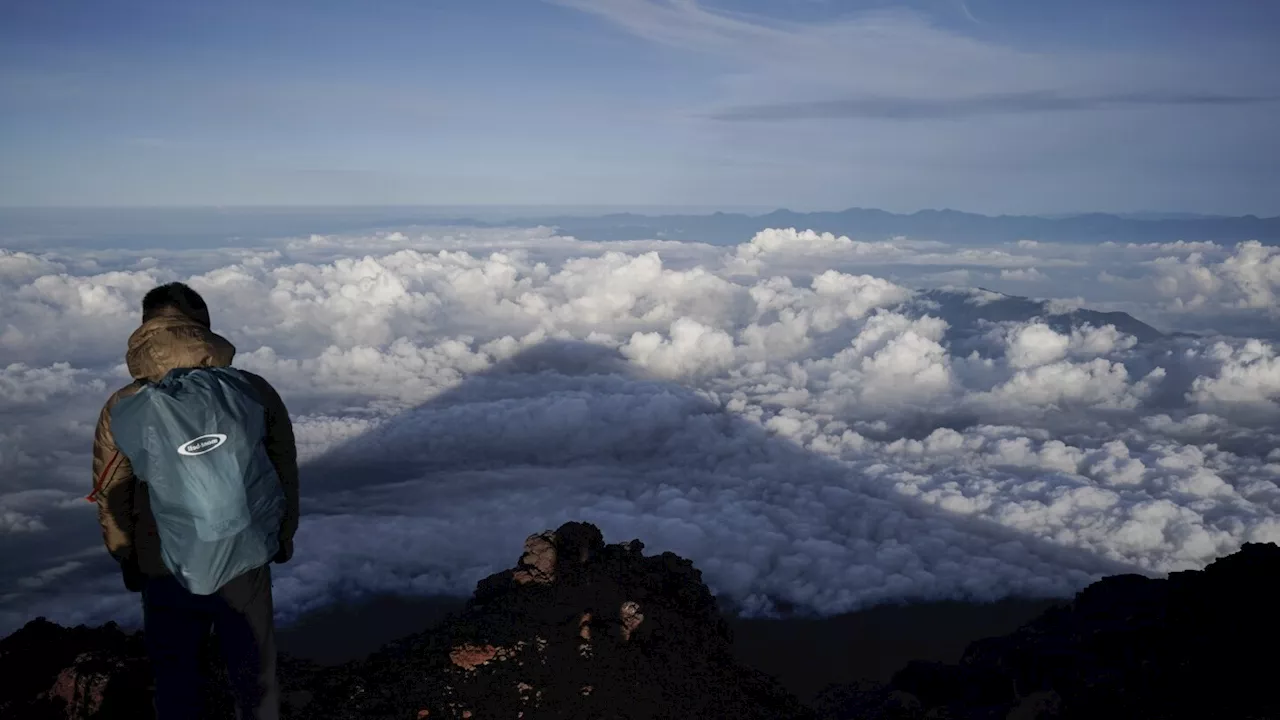 Rescuers seek to bring down bodies found on Japan's Mount Fuji