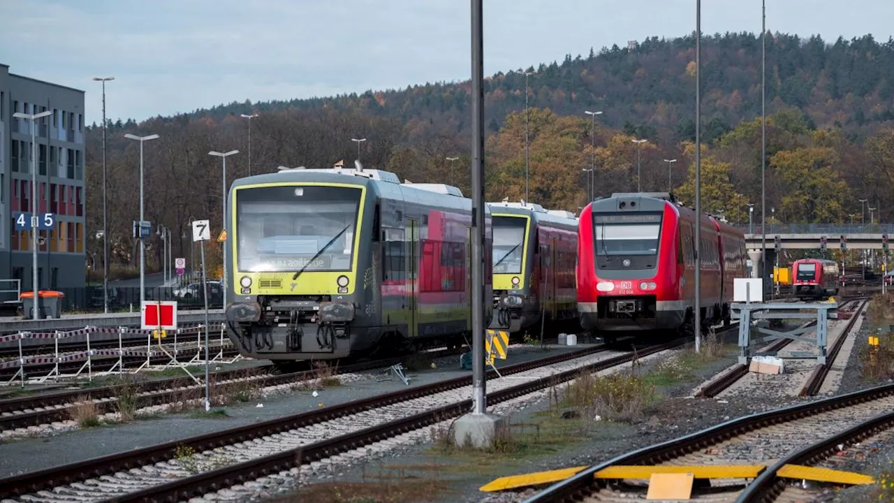 Bahnhof Altenburg im September saniert - Streckensperrung