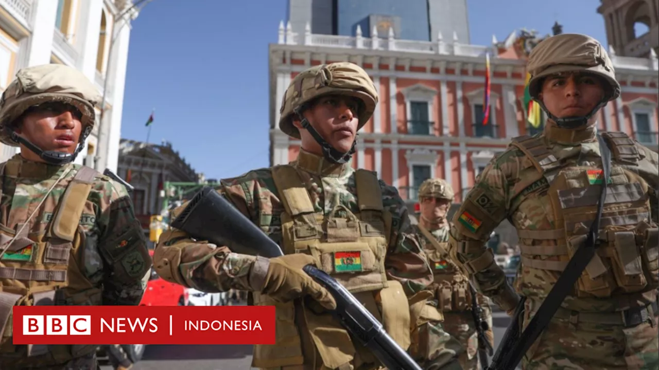 Bolivia: Presiden mengecam 'upaya kudeta' setelah tentara mendobrak masuk Istana Kepresidenan