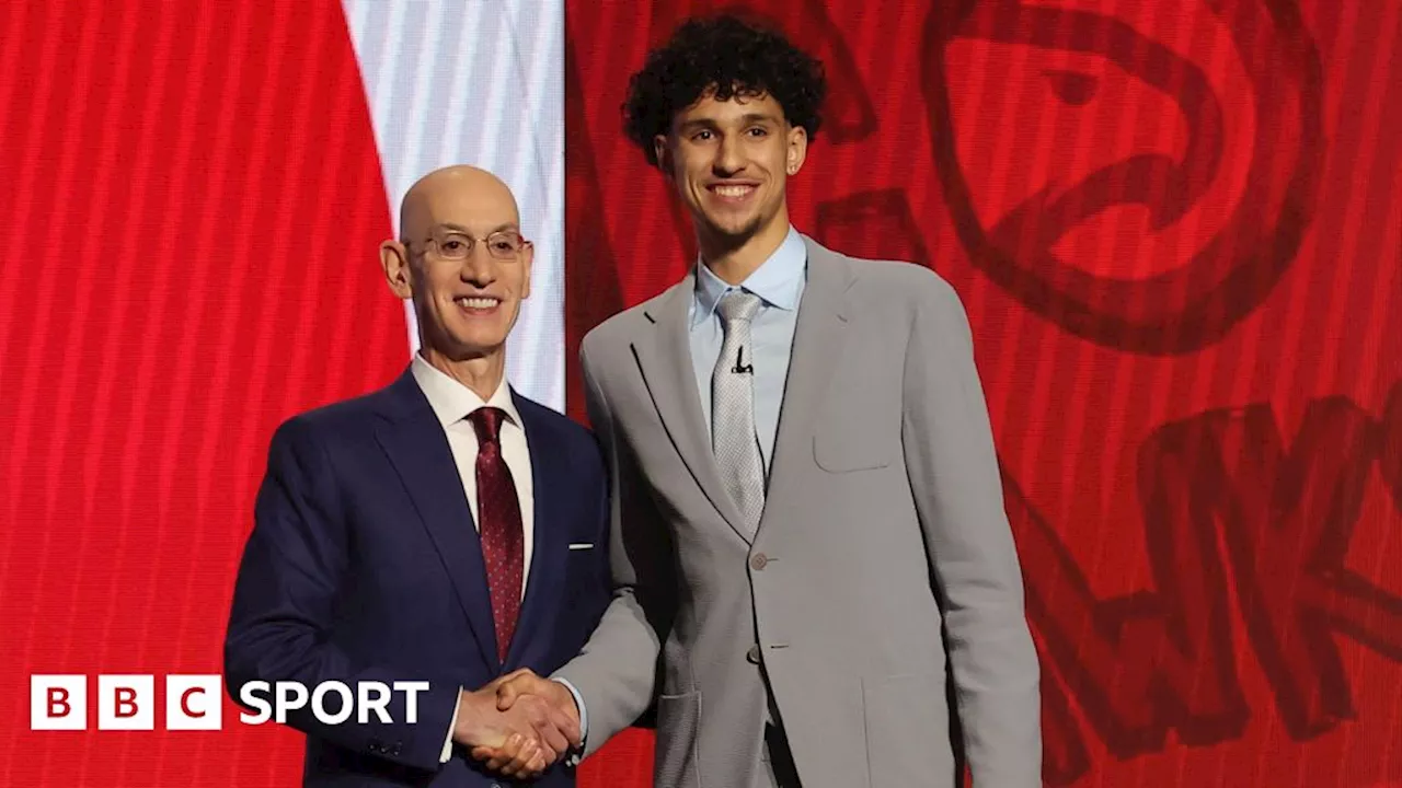 NBA Draft: Atlanta Hawks select French teen Zaccharie Risacher with first pick