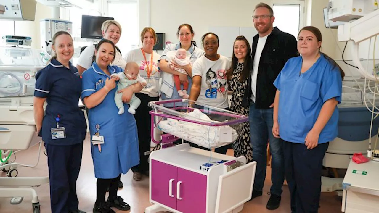 Chorley couple raise over £16,000 for Royal Preston Hospital’s neonatal unit