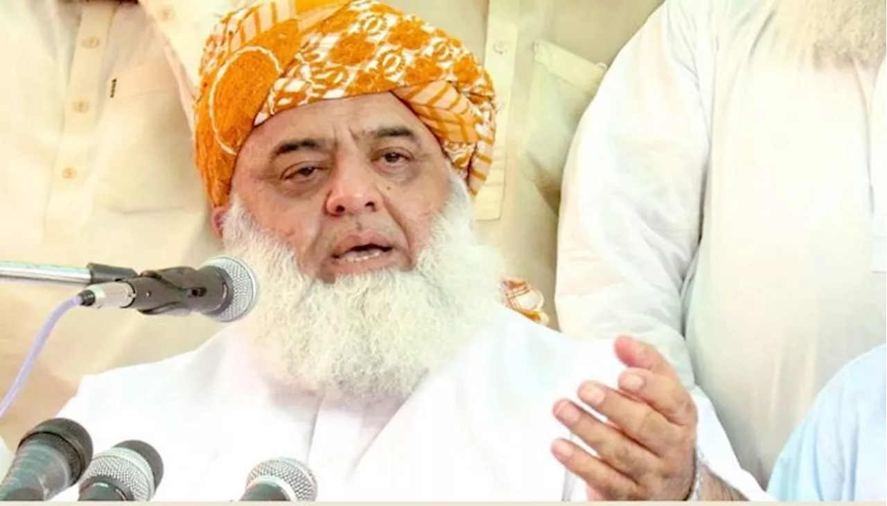 Fazl opposes Operation Azm-e-Istehkam in tribal areas