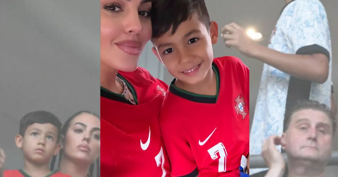 Georginas und Ronaldos Kids bringen trotz Niederlage gute Laune ins Stadion