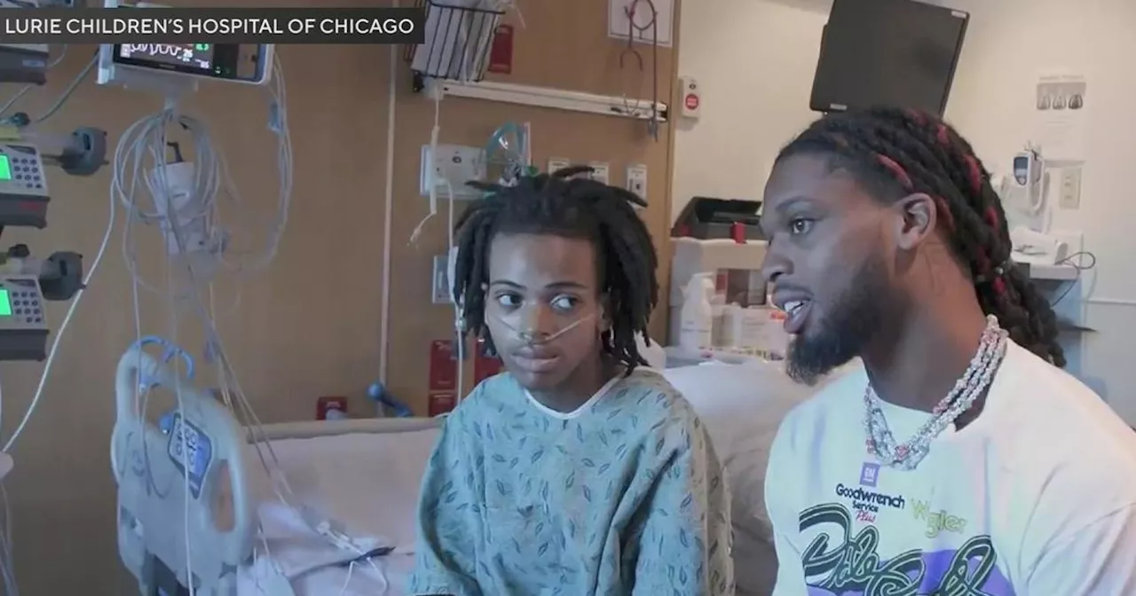 NFL player Damar Hamlin in Chicago to raise awareness for cardio conditions