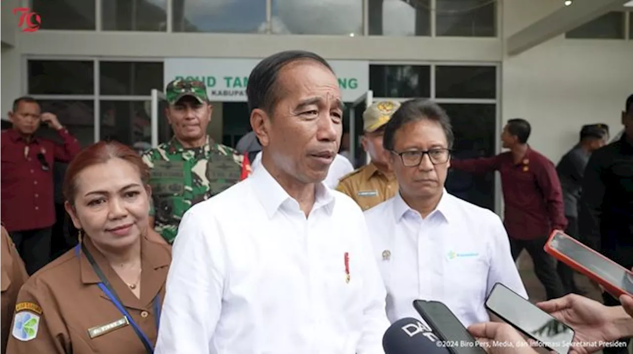 Jokowi Cek RSUD Barito Timur: Ada Kekurangan 13 Dokter Spesialis