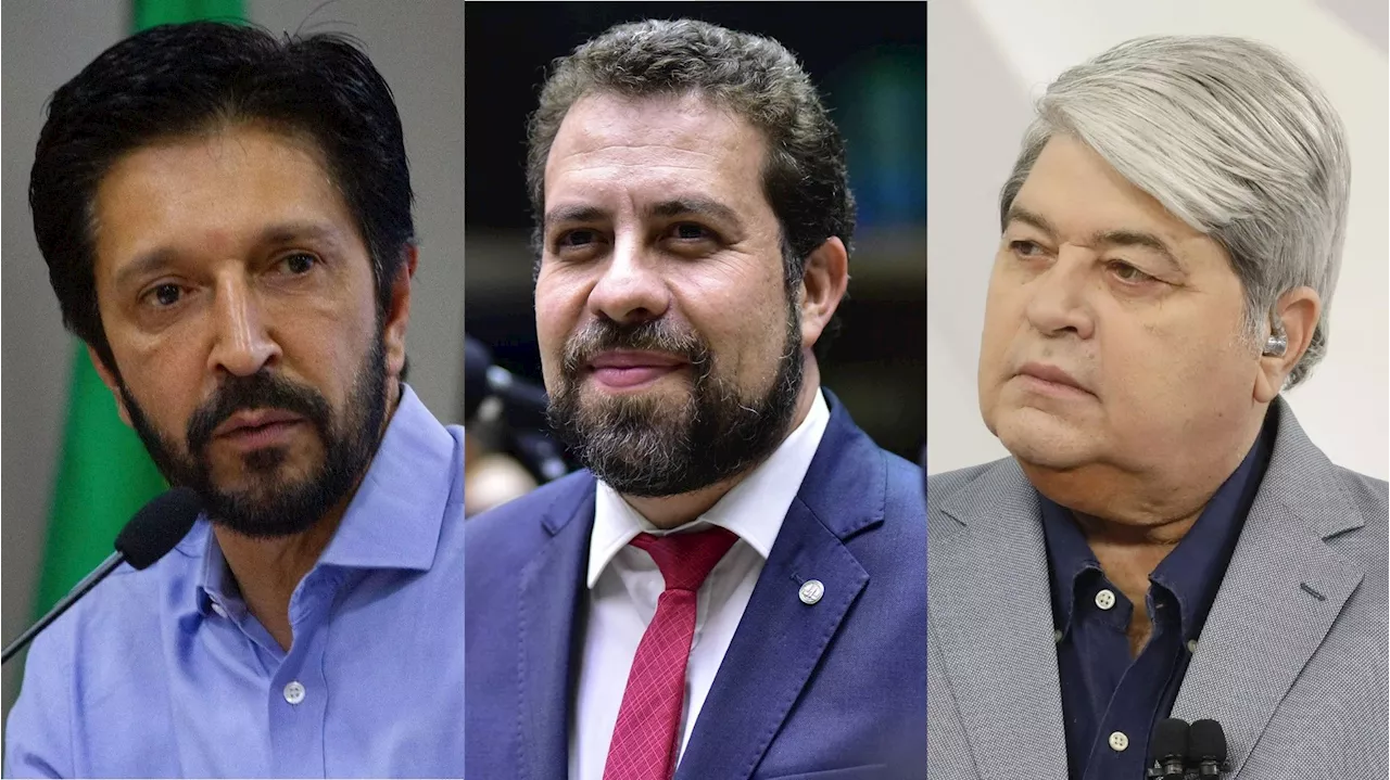 Prefeitura de SP: Nunes tem 22%; Boulos, 21%; e Datena, 17%, diz Quaest