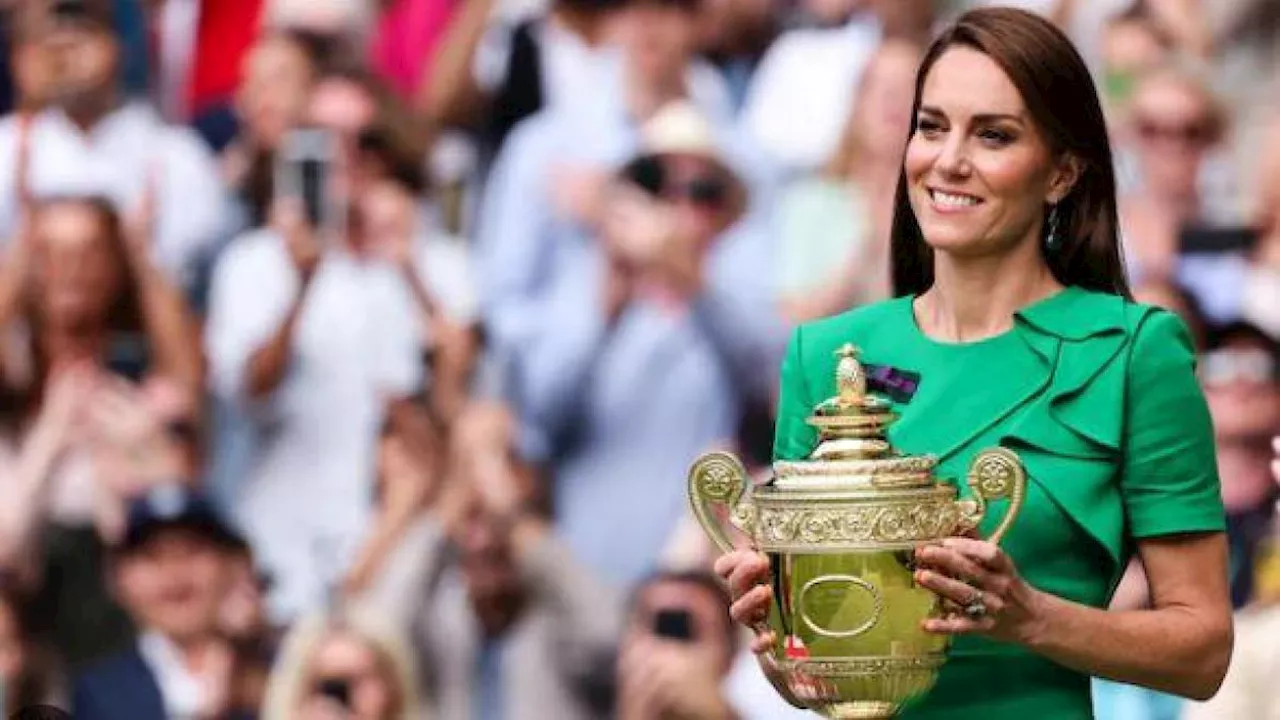 La principessa Kate è attesa a Wimbledon, nessun sostituto al suo posto