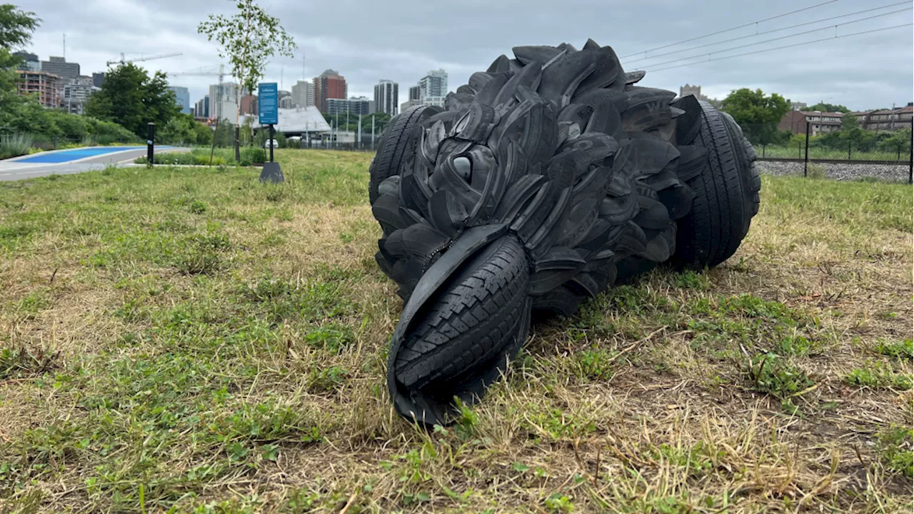 Dead crow sculpture that ruffled some feathers to remain along Ottawa pathway until 2025