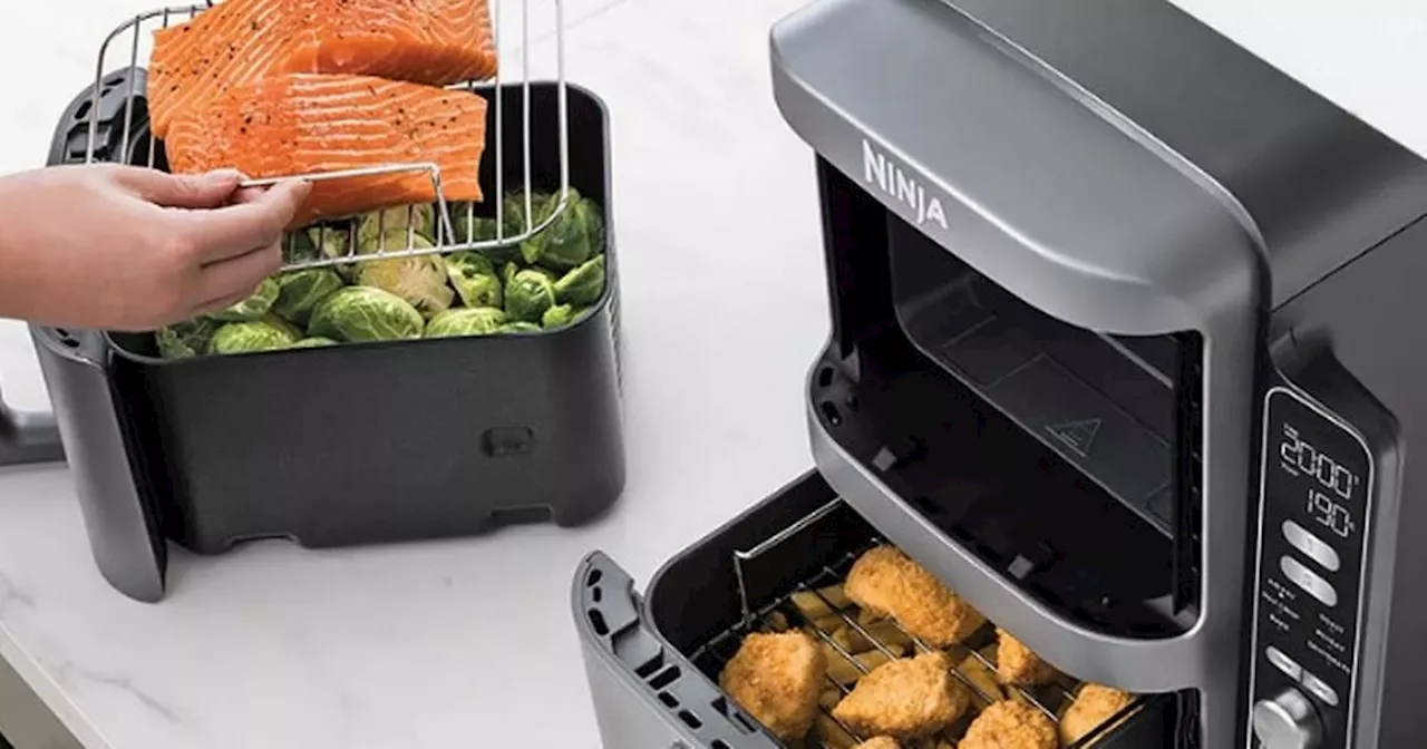 Ninja's new 'space saving' Double Stack Air Fryer at lowest price in flash sale