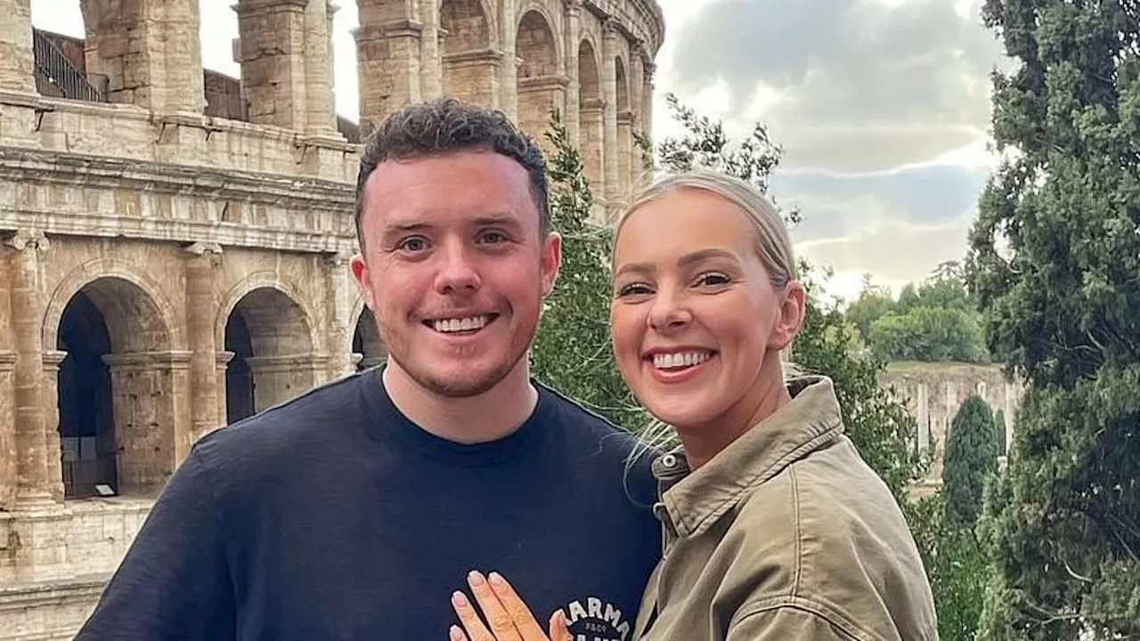 Emmerdale's Vinny Dingle actor Bradley Johnson announces his fiancée is pregnant with their first...