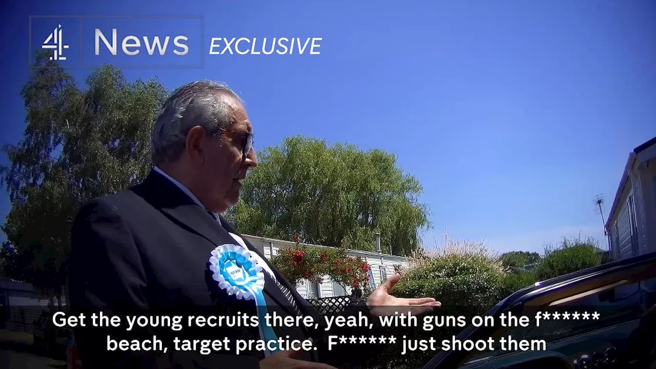 Reform UK face fresh scandal over filmed comments of Farage's campaign