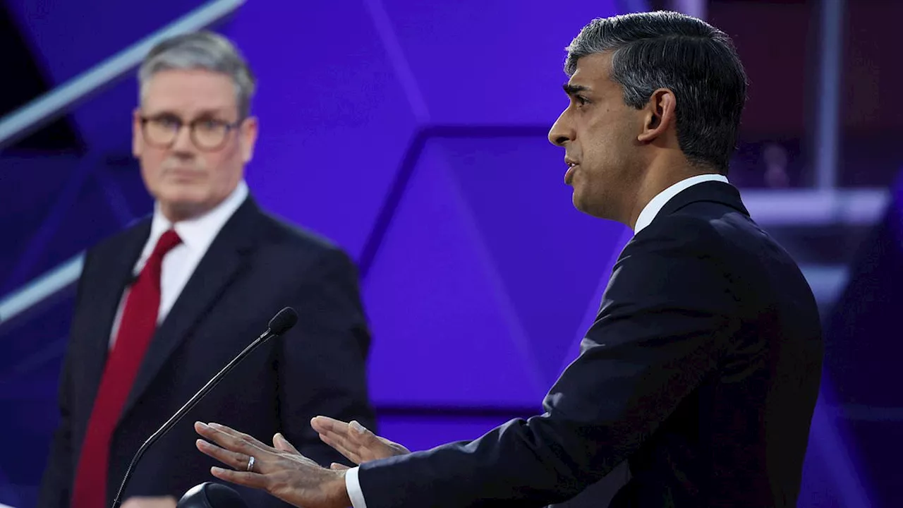 Rishi Sunak attacks Keir Starmer in final BBC election debate