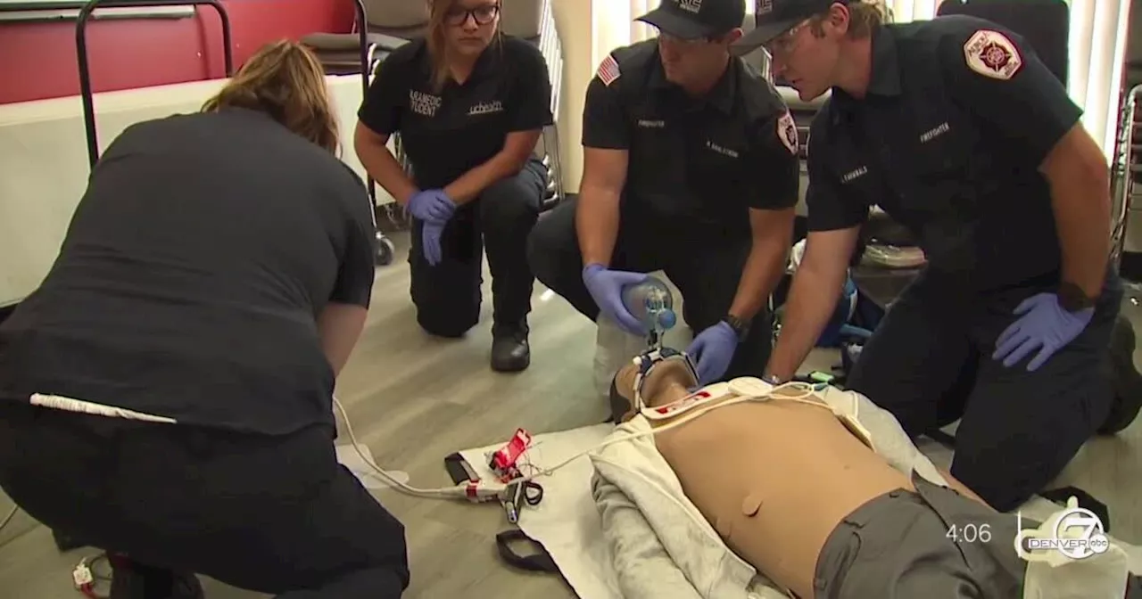 Aurora Fire Rescue debuts new mobile simulation training lab built into refurbished ambulance