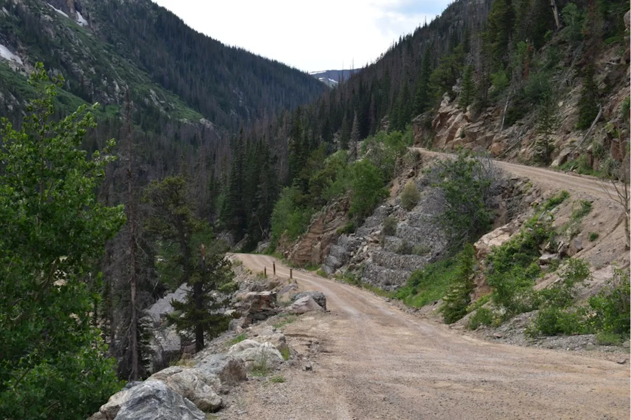 Old Fall River Road in Rocky Mountain National Park opening for the season Sunday