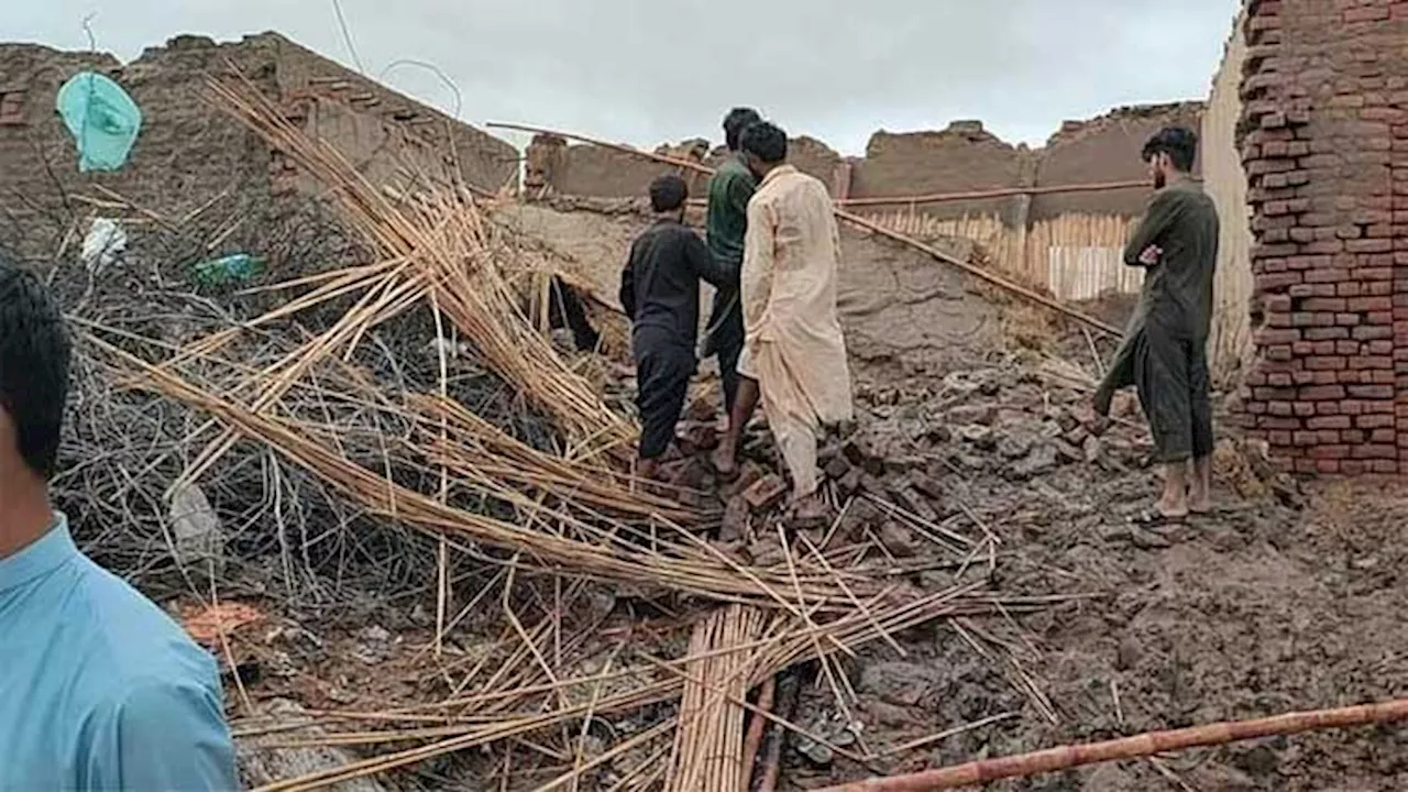 Two killed, 20 injured in rain-related incidents in Dera Bugti: PDMA