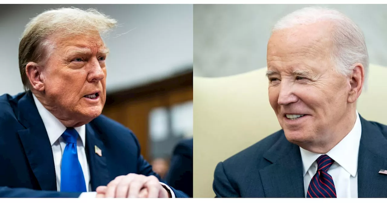 Joe Biden y Donald Trump, cara a cara en su primer debate presidencial