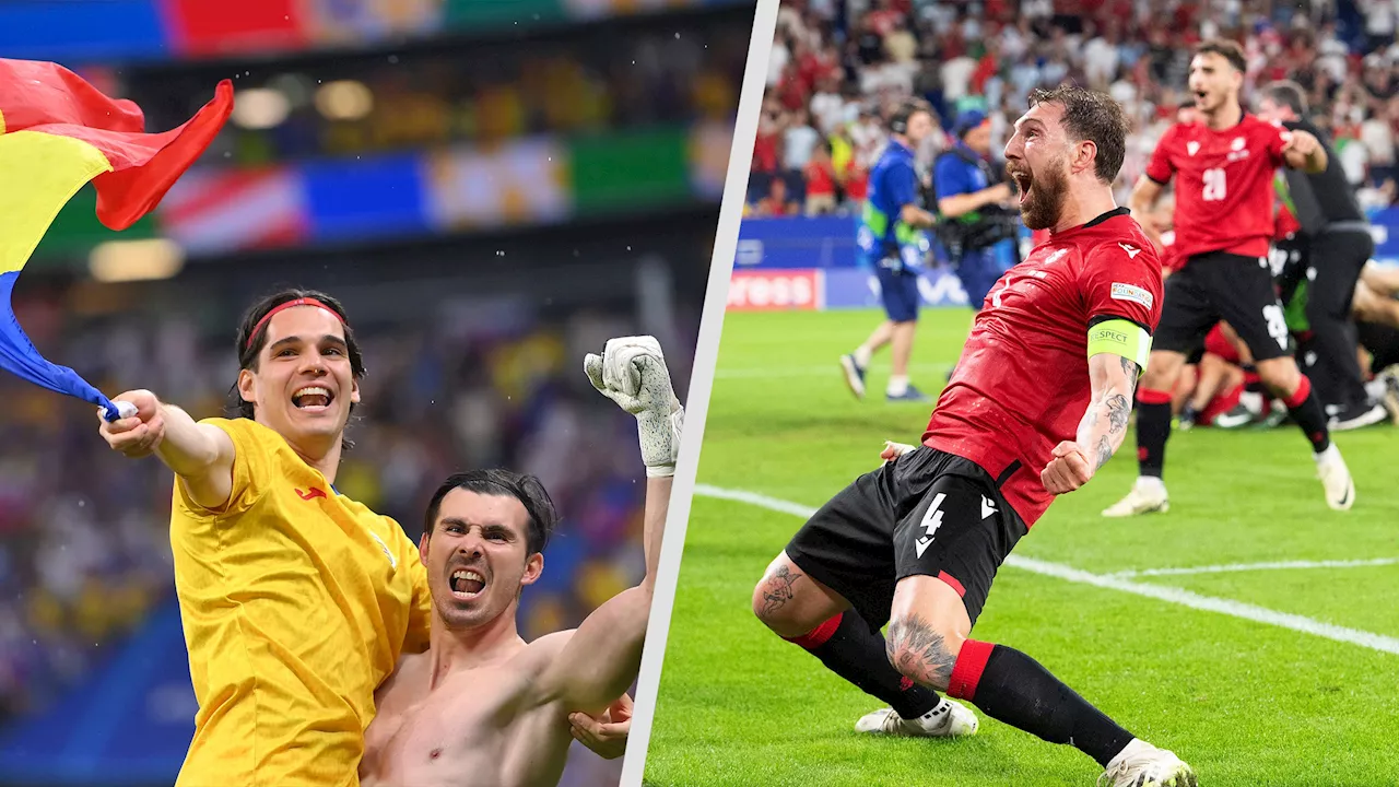 EM 2024: Georgien, Rumänien, Slowenien und Slowakei überraschend im Achtelfinale - Underdogs mischen die EURO auf