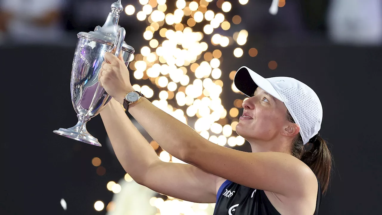 WTA Finals: Saudi-Arabien passt Preisgeld der Frauen an - Image-Politur setzt sich weiter fort