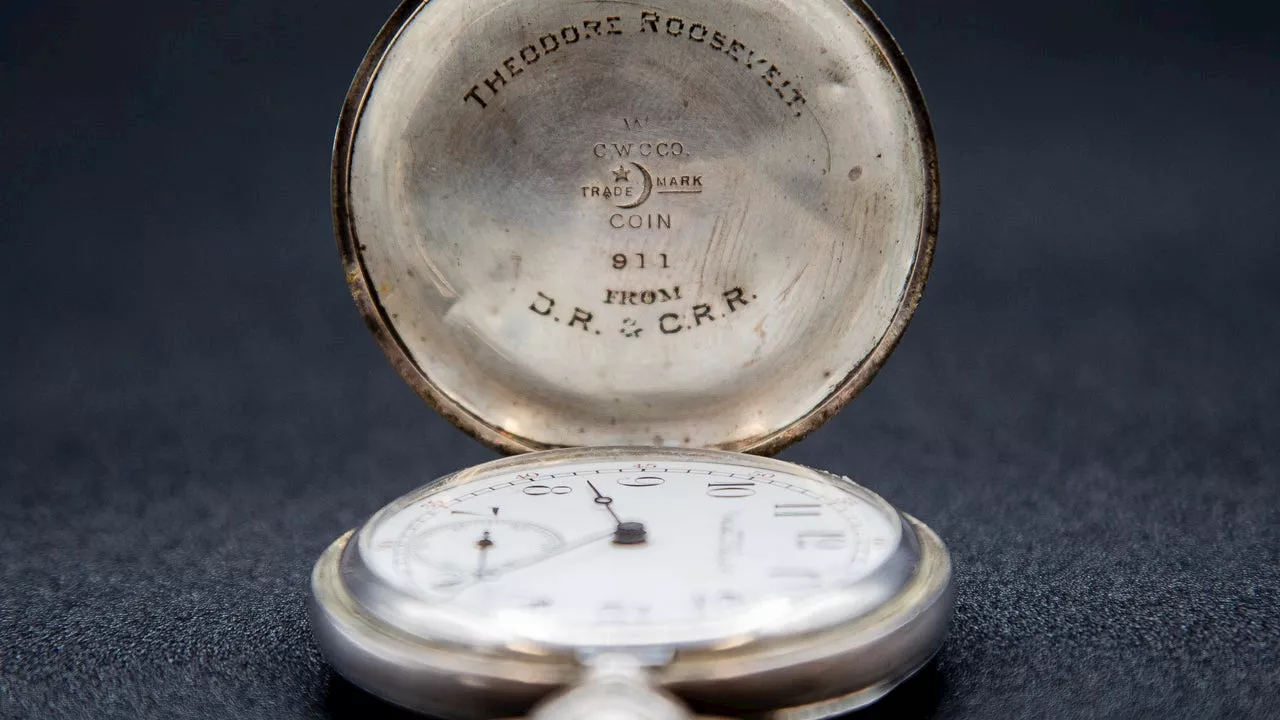 Theodore Roosevelt's 126-year-old stolen pocket watch found on Long Island