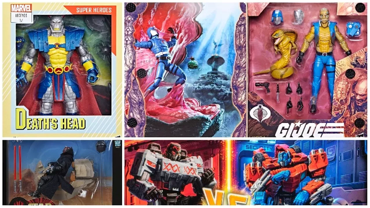 Joe Hasbro's SDCC 2024 Exclusives Include Marvel, Star Wars, and More