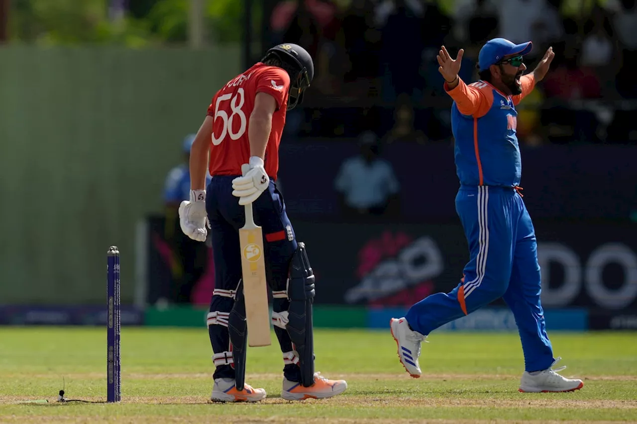 India thumps England by 68 runs to set up T20 World Cup final against South Africa