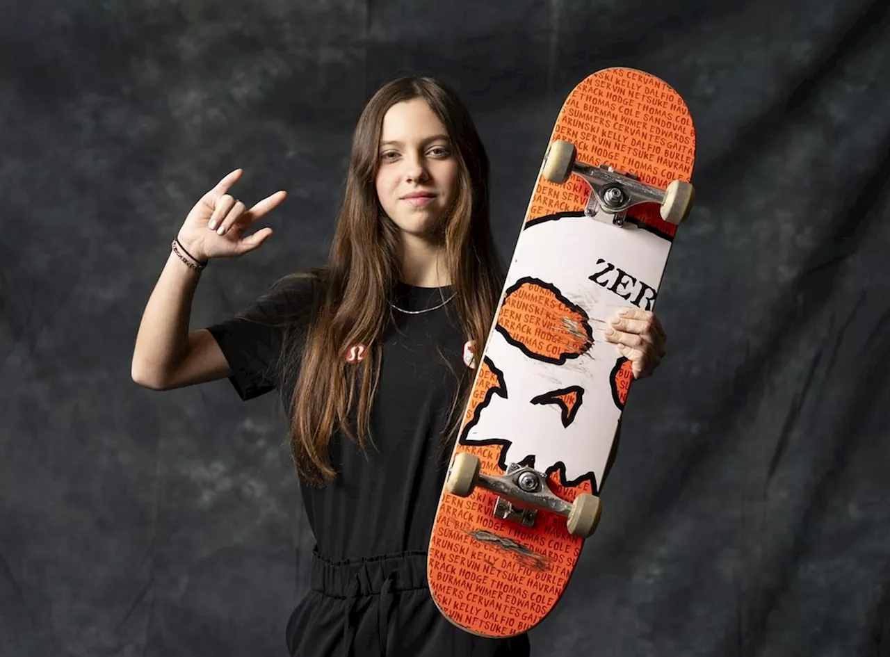 Fourteen-year-old Pan Am champion De Fazio Ebert named to Olympic skateboard team