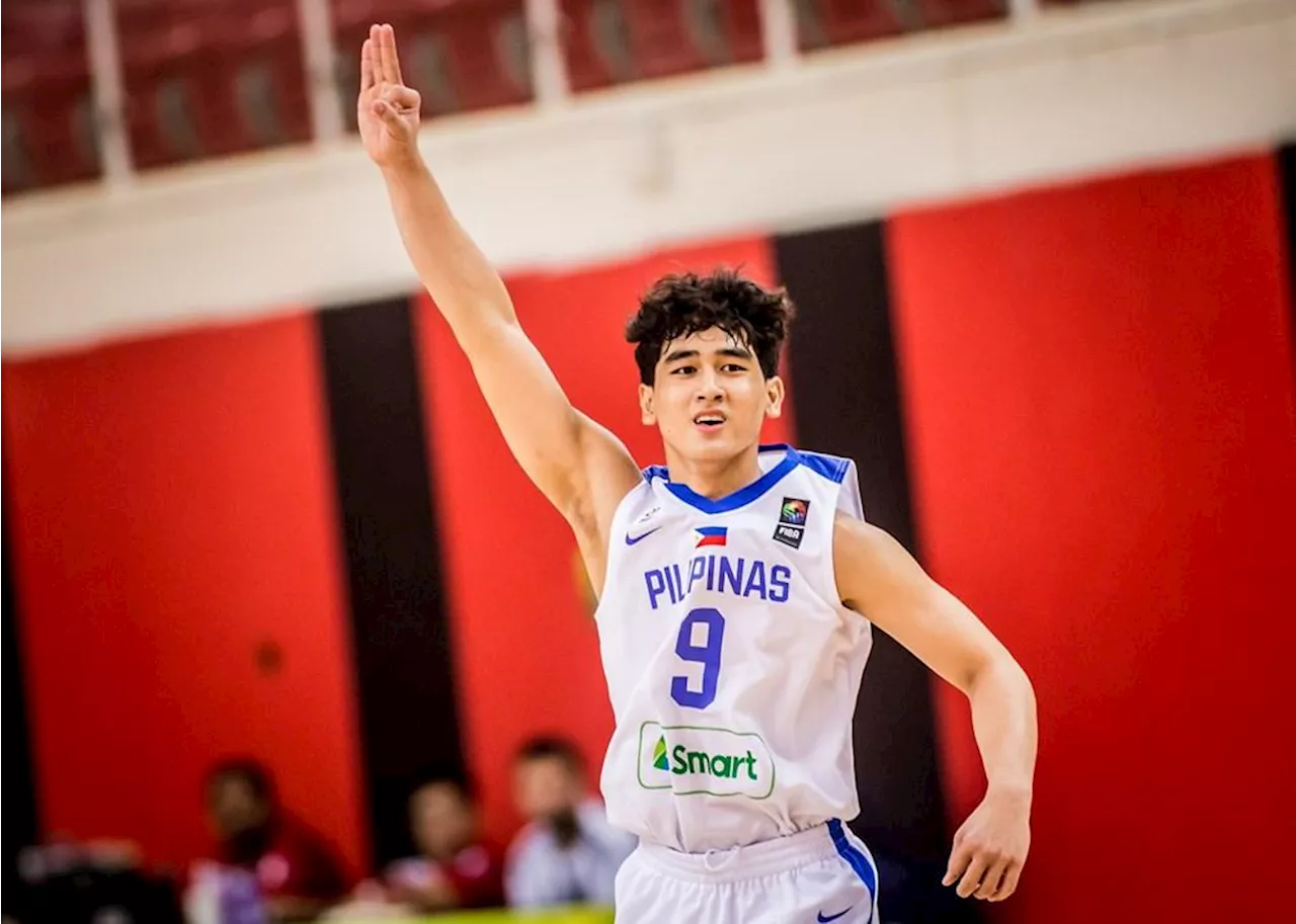 Kieffer Alas leads Gilas Boys in FIBA U17 World Cup