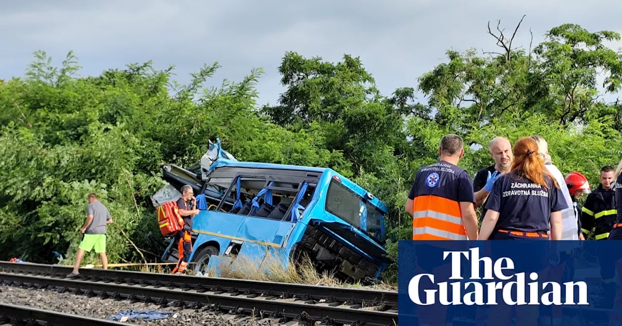 Collision between train and bus in Slovakia causes multiple deaths