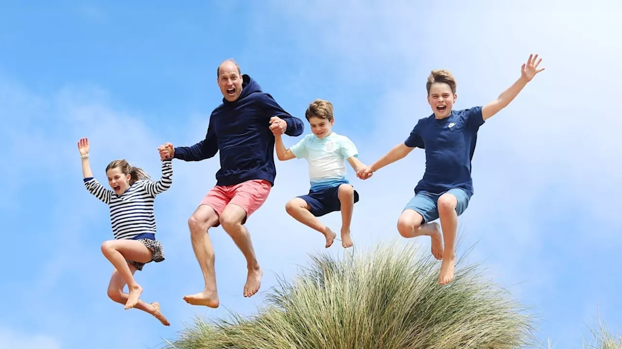 George, Charlotte and Louis show 'genuine joy' and 'warm' bond with Prince William