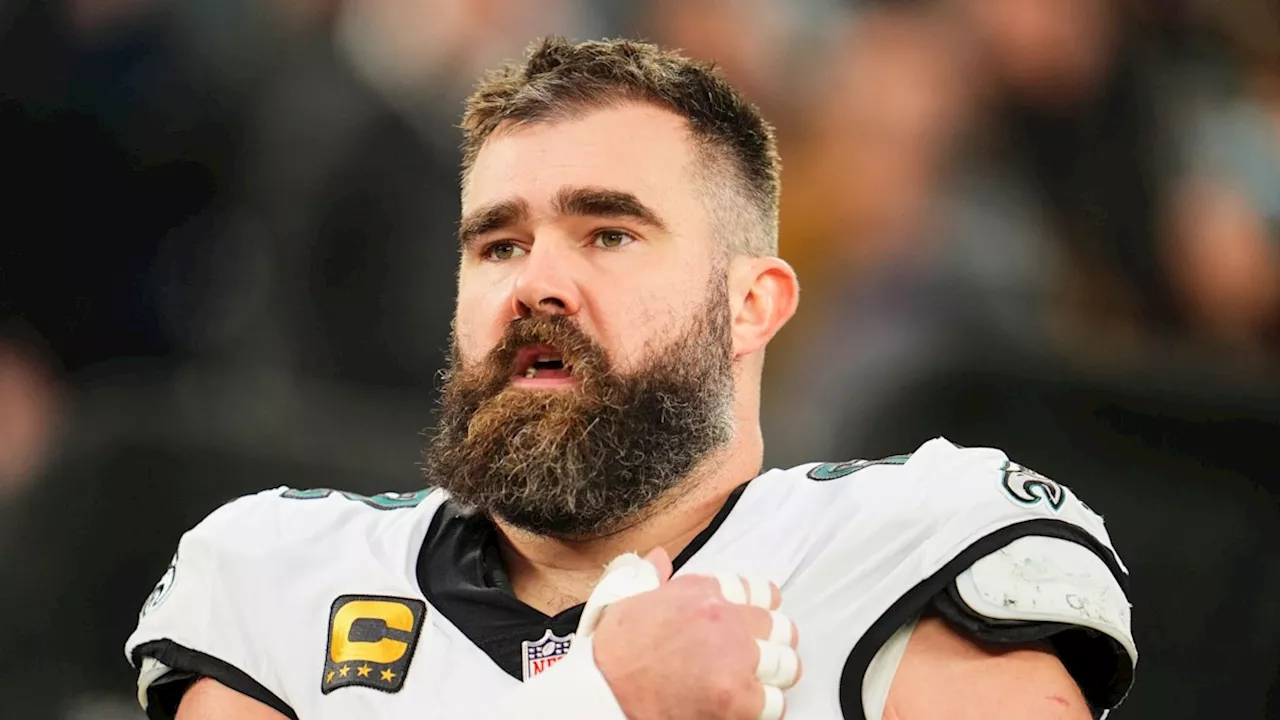 Jason Kelce, 36, reveals sentimental reason for weight loss from previous almost 300 lbs. weight