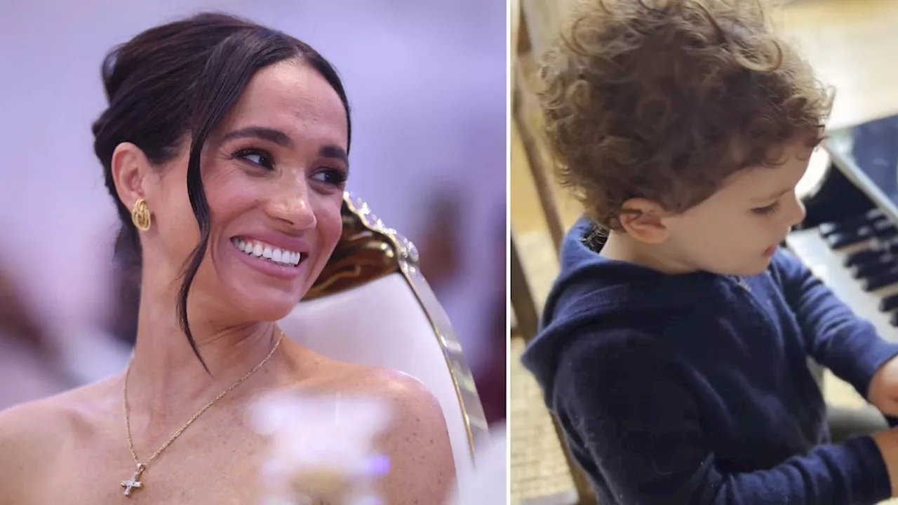 Prince Archie is so American in rare photo with Meghan Markle