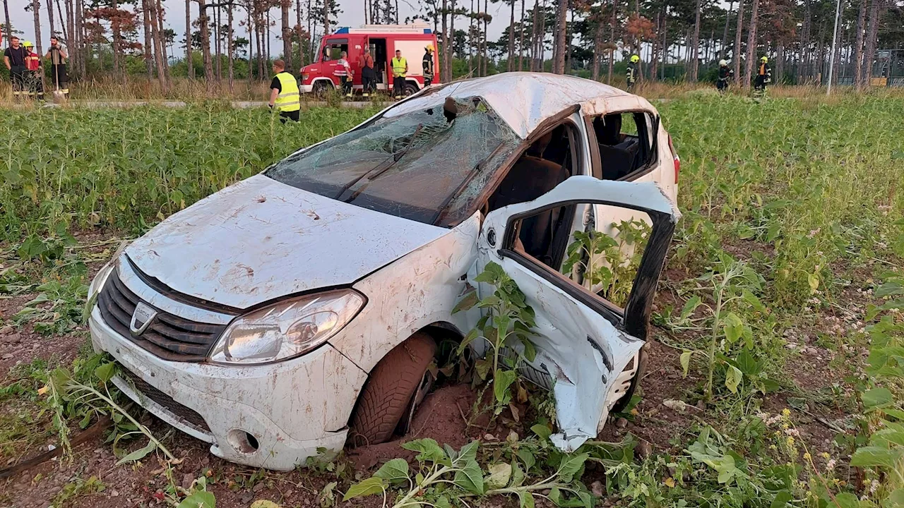 16-Jähriger baut Crash – 3 Mädchen aus Pkw geschleudert