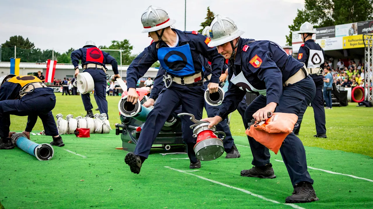 Leistungsbewerbe der Feuerwehren – es geht um Sekunden!