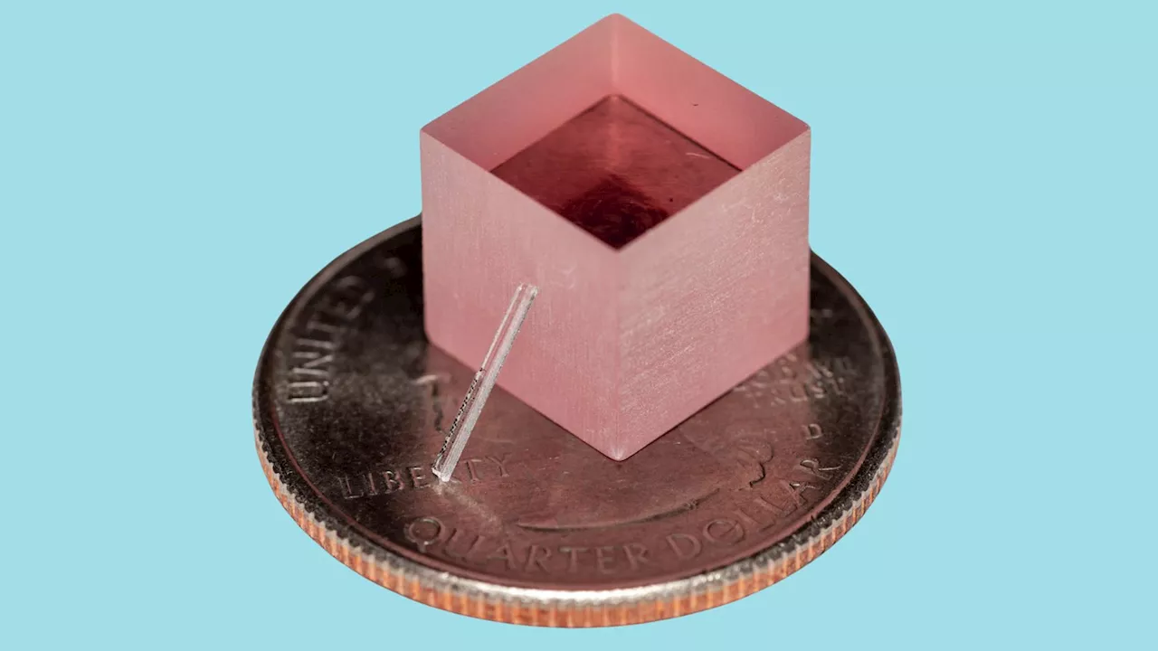 Researchers create a super-efficient Ti:sapphire laser that fits on a chip