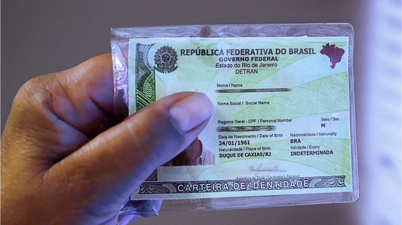 Carteira de Identidade Nacional: Detran.RJ emitirá novo modelo para todas as idades a partir de 3ª no estado; veja como tirar