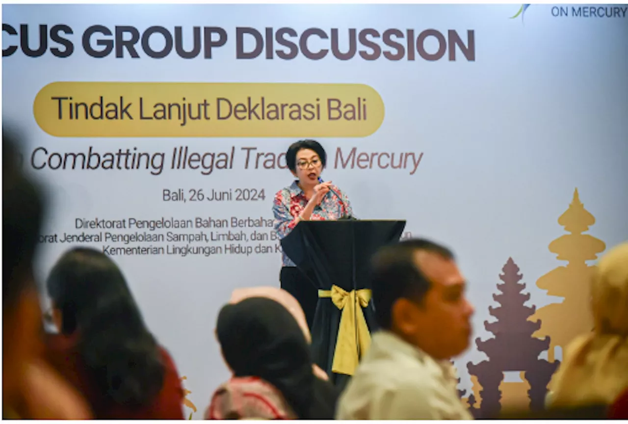 Dirjen PSLB3 Ajak Stakeholders Rumuskan Strategi Memerangi Perdagangan Ilegal Merkuri di Dalam Negeri